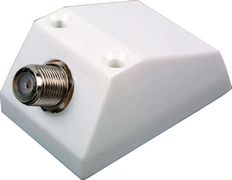 aerial coax junction box|screwfix tv aerial socket.